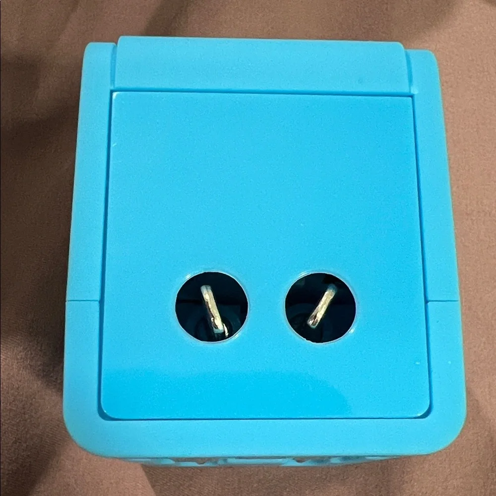KLM Blue Travel Adapter